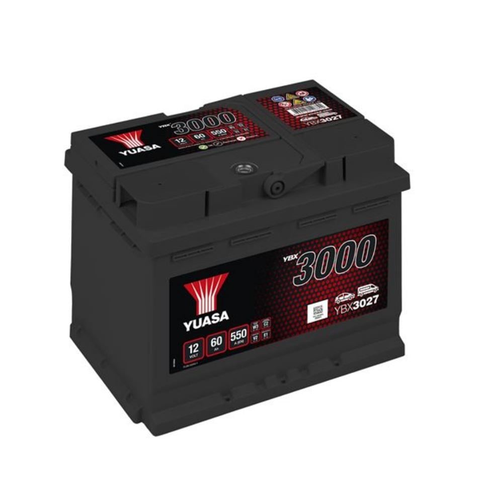 YUASA 12V 60 AH AKÜ 550A (EN) (242*175*190)