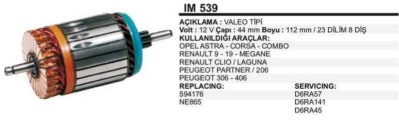 12V MARŞ KOLLEKTÖRÜ VALEO TİPİ 8 DİŞ OPEL ASTRA/COMBO/CORSA-PEUGEOT 206/PARTNER-RENAULT CLIO/MEGANE