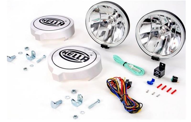 HELLA 12V SİS LAMBASI YUVARLAK 700 FF SET (DELİCİ) BEYAZ