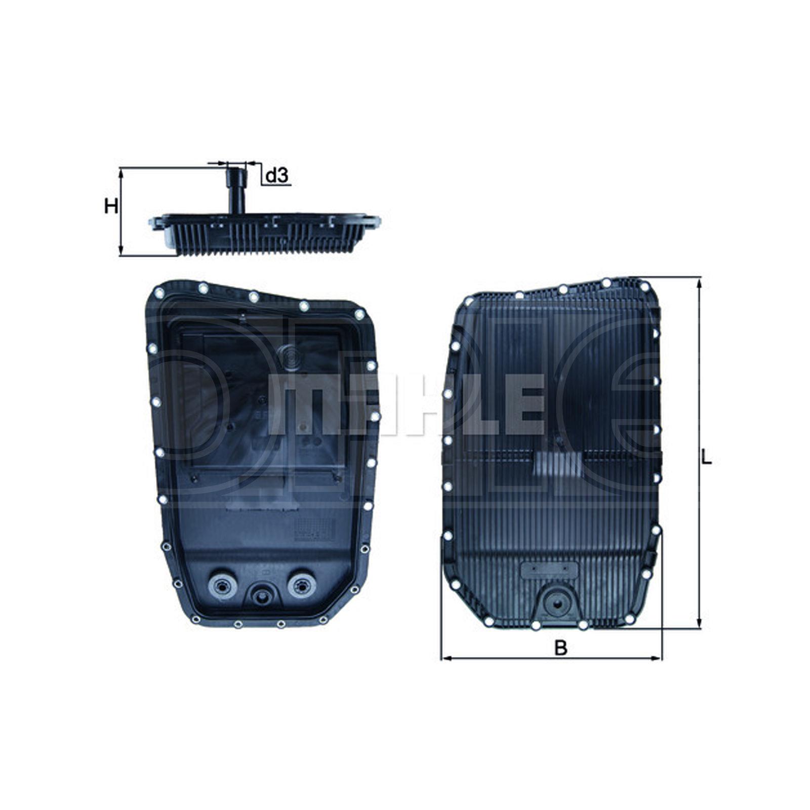 MAHLE OTOMATİK ŞANZIMAN YAĞ FİLTRESİ (KARTERI) BMW 5 SERİSİ