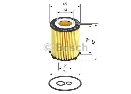 BOSCH YAĞ FİLTRESİ MERCEDES C180 2012 >