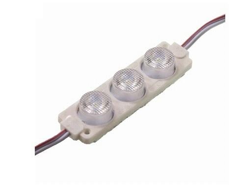 12V PARMAK LAMBA 3-LEDLİ BEYAZ (CAMLI) (74*20 MM) 
