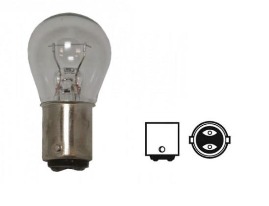 TRIFA 24V 94 AMPUL 21W (ÇİFT DUY TEK FLAMAN) (BA15d) MARİN GERMANY