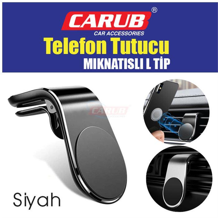 TELEFON TUTUCU IZGARAYA GEÇME (MIKNATISLI) (SİYAH)