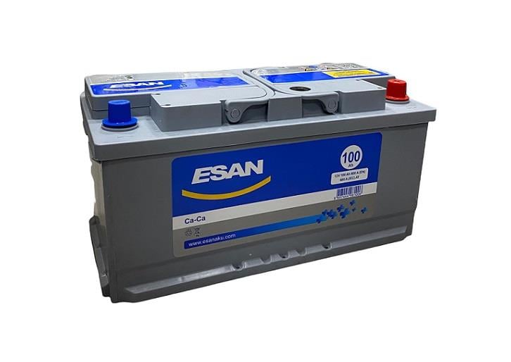 ESAN 12V 100 AH AKÜ 800 A (EN) (353*175*175) (ALÇAK) NEW HOLLAND-LG TRAKTÖR 2009 >
