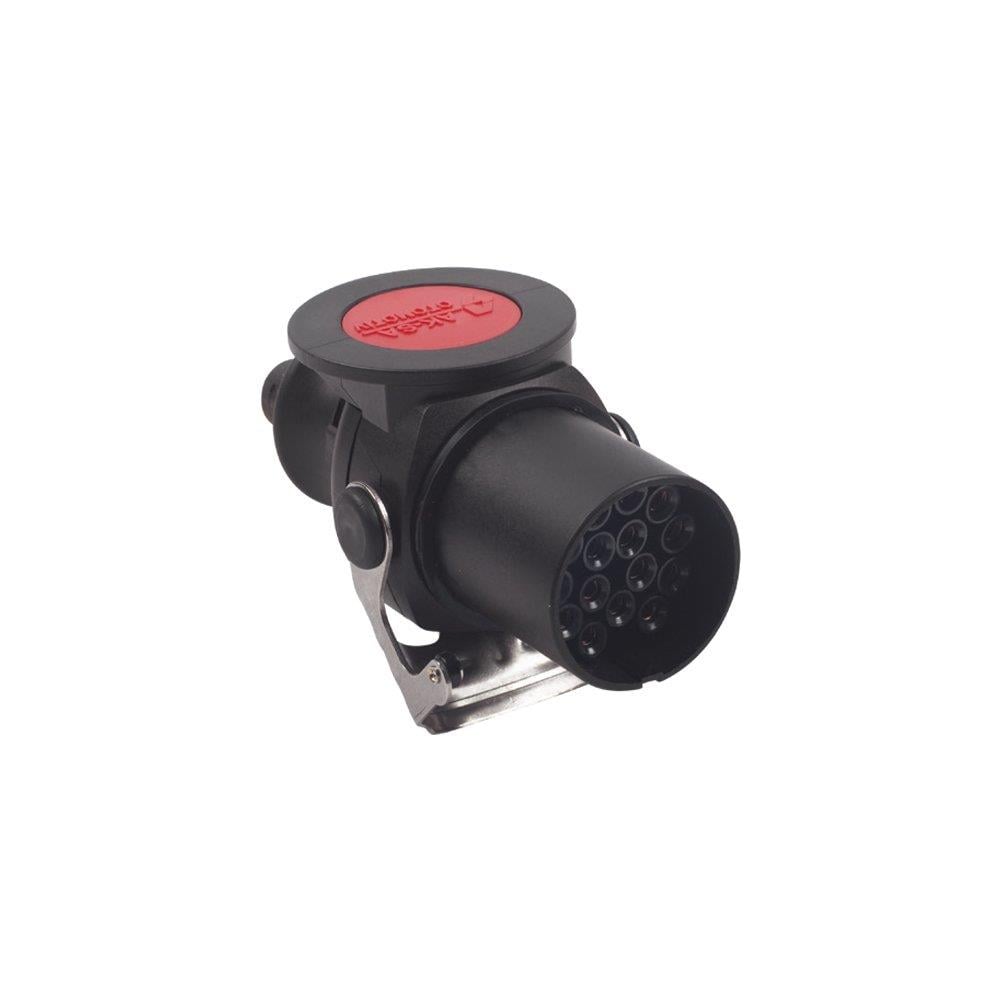 TIR DORSE ELEKTRİK SOKETİ 15'Lİ (TEK KABLO GİRİŞLİ) (ERKEK)