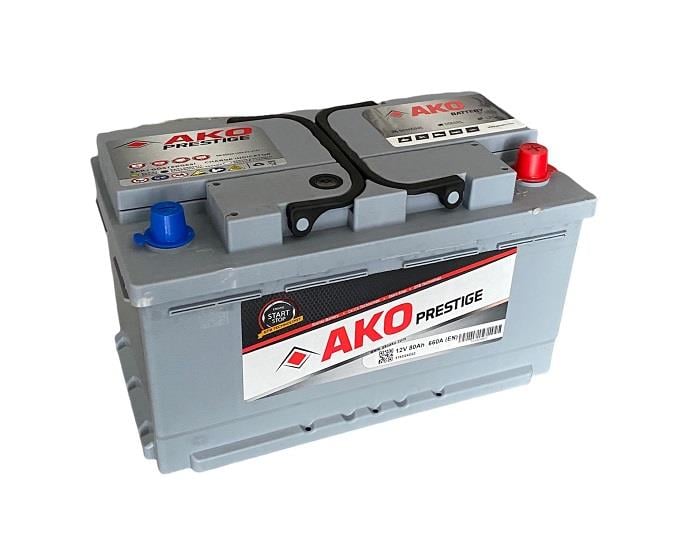 AKO 12V 80 AH AKÜ EFB 660 A (EN) (START-STOP) (315*175*190)