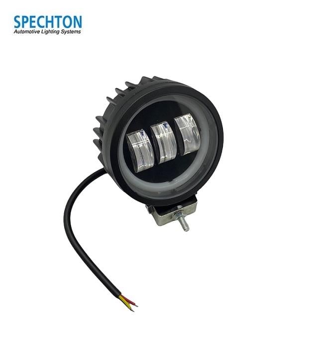 10V-30V LED LAMBA OFF-ROAD 2 FONKSİYONLU 30W 6000K BEYAZ ANGEL YUVARLAK (55 MM)
