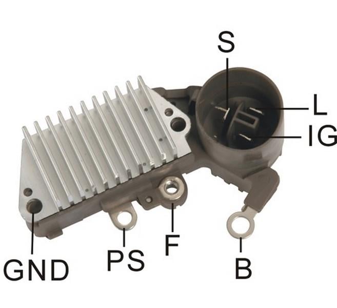 12V ALTERNATÖR KONJEKTÖR YUVARLAK SOKET (3 FİŞ) (S-L-IG) HONDA-TOYOTA