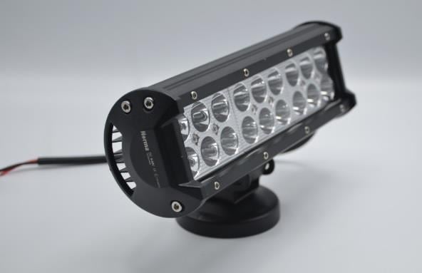 NORMA 9V-60V LED BAR OFF-ROAD ÇİFT SIRA BEYAZ (18 X 3W) (80 MM) 