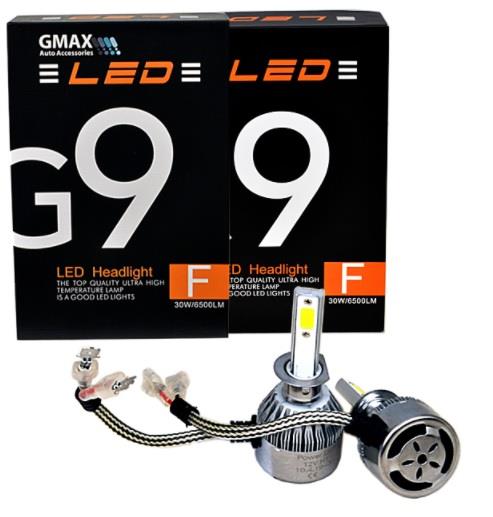 9-48V H1 COB LED XENON FAR AMPUL SETİ 6000K 6500 LÜMEN