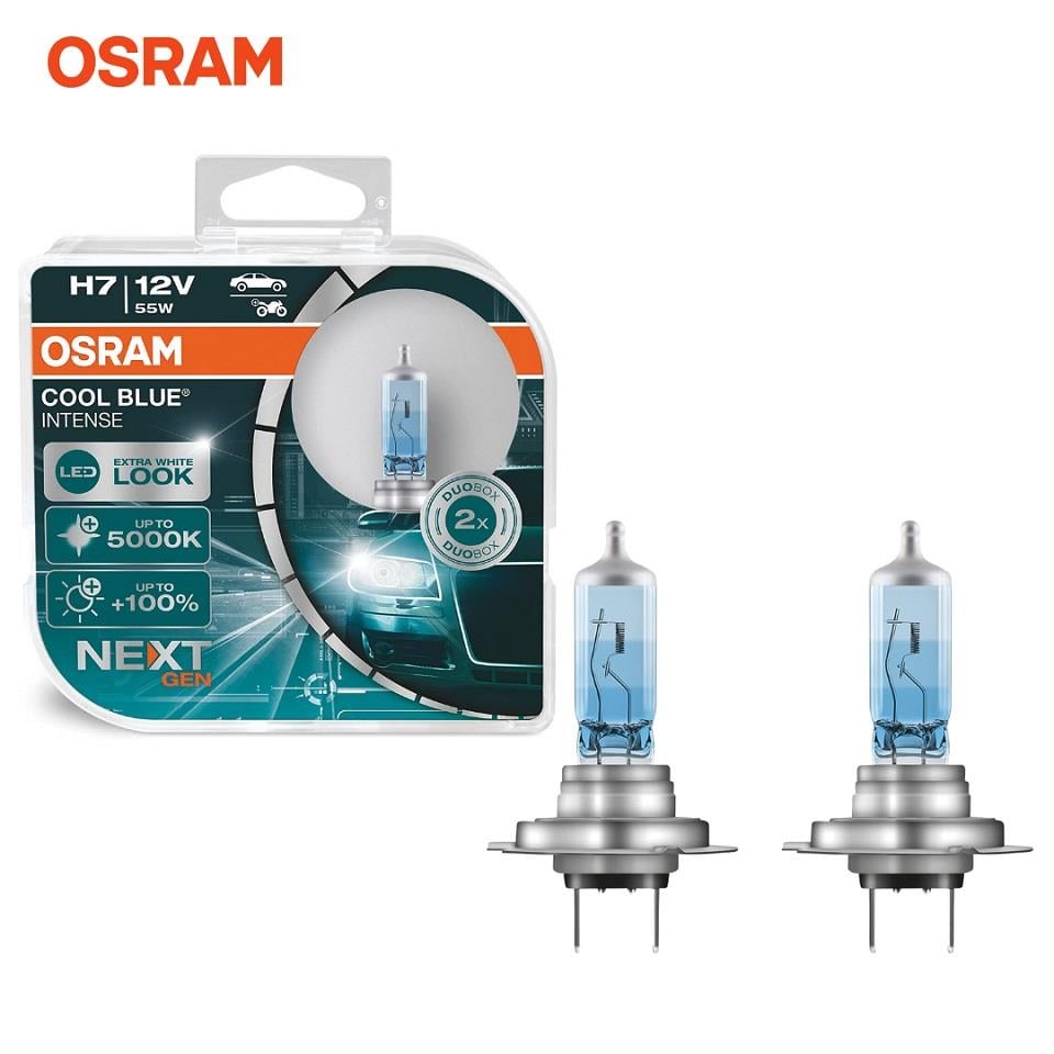OSRAM 12V H7 AMPUL 55W 5000K COOL BLUE INTENSE (BEYAZ IŞIK) (2 AD)