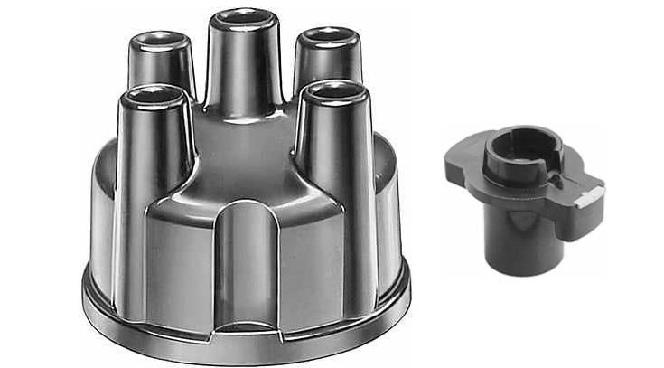 DODUCO DİSTRİBÜTÖR KAPAĞI + TEVZİ MAKARASI RENAULT R9 SPRING