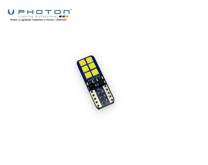 PHOTON 24V DİPSİZ AMPUL T10 BEYAZ 8 LEDLİ CANBUS (1 AD)