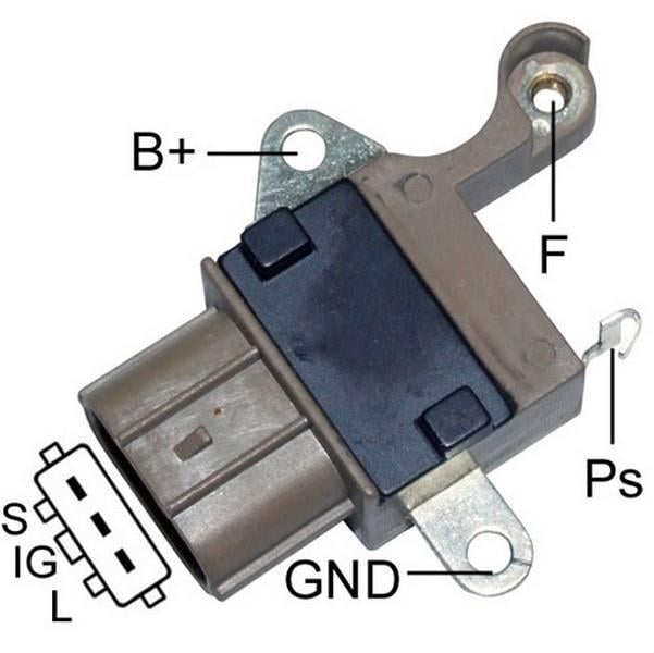 12V ALTERNATÖR KONJEKTÖR DENSO TİPİ OVAL DÜZ SOKET (3 FİŞ) (S-IG-L) TOYOTA 