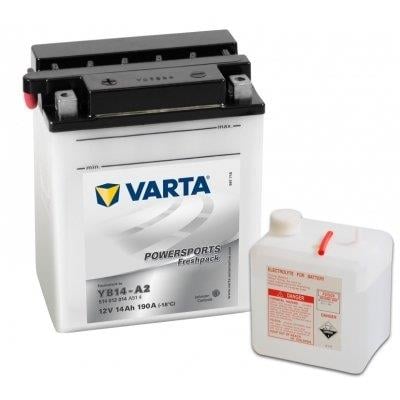 VARTA 12V 14 AH MOTOSİKLET AKÜSÜ (136*91*168) (YB14-A2) (A514) (TERS KUTUP)