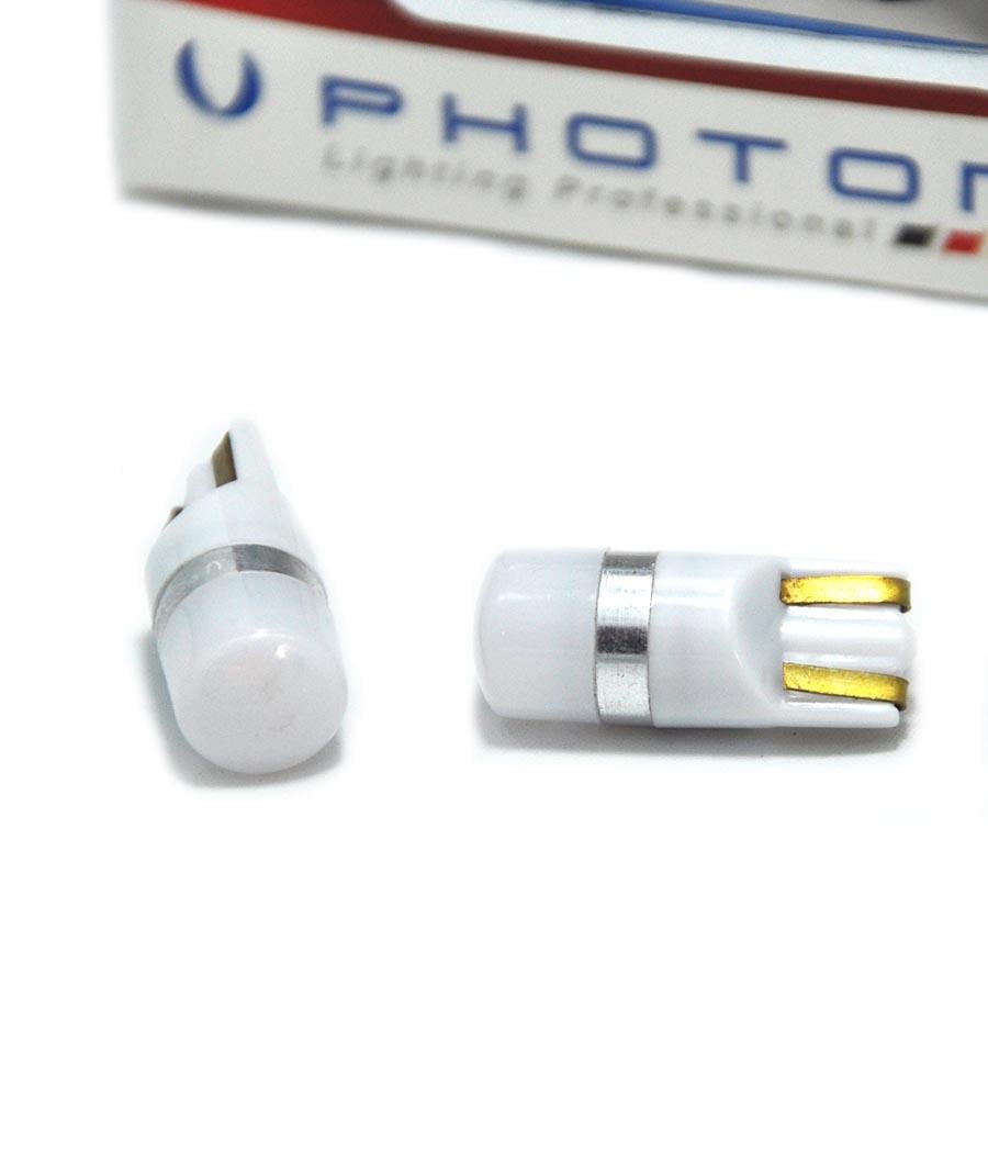 PHOTON 12V DİPSİZ AMPUL T10 SERAMİK LED BEYAZ (2 AD)