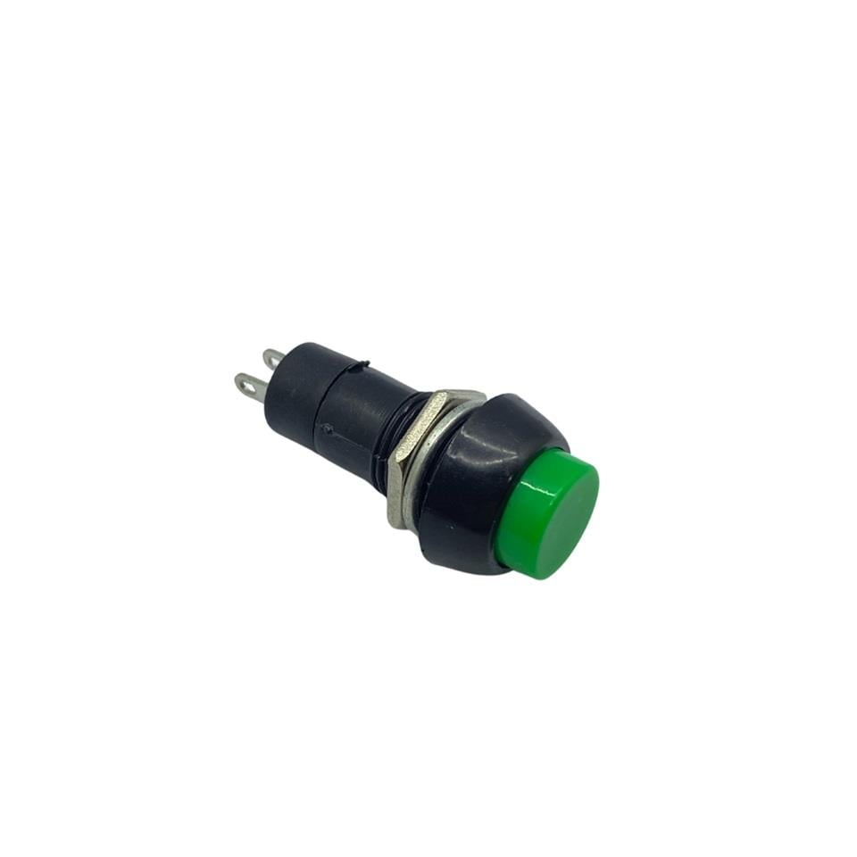 MİNİ BUTON PLS (KALICI) (ON-OFF) (12 MM) YEŞİL