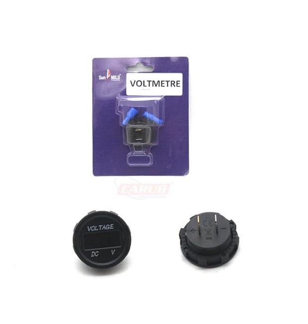 9V-30V DİJİTAL VOLTMETRE (FİŞLİ) (28.5 MM)