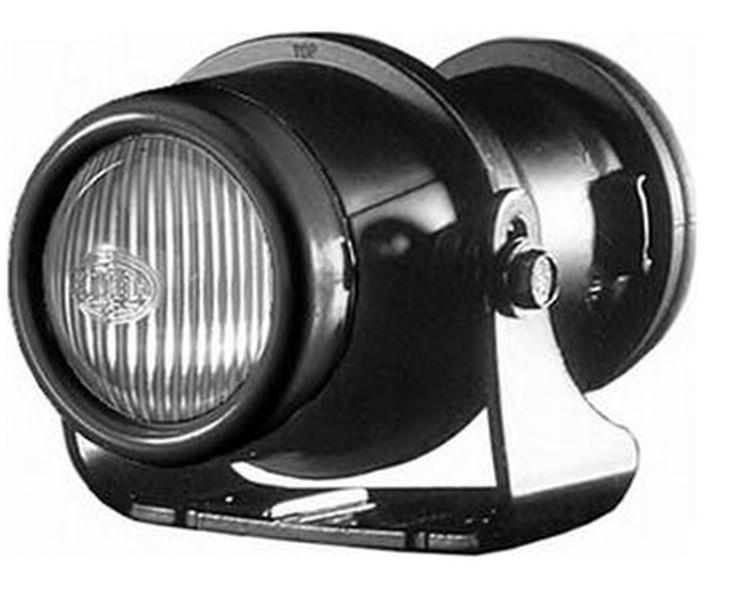 HELLA 12V SİS LAMBASI MİKRO YUVARLAK (YAYICI) (SİYAH)