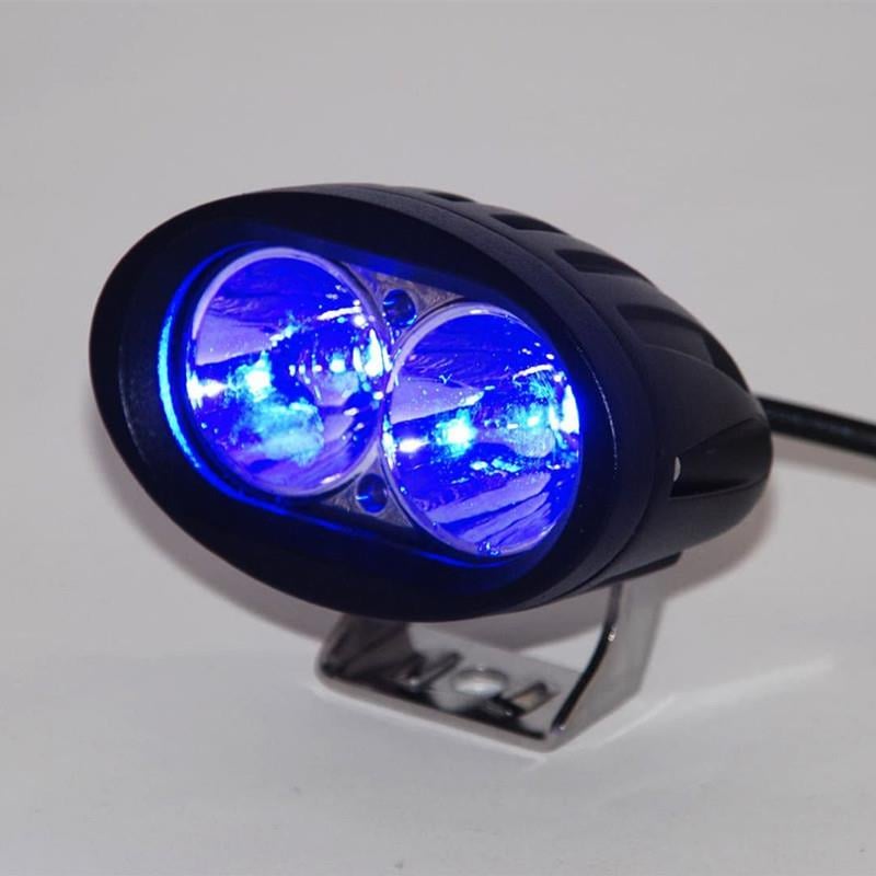 10V-60V CREE LED SPOT LAMBA (MAVİ NOKTA) (62*98) (2 X 3W) FORKLİFT