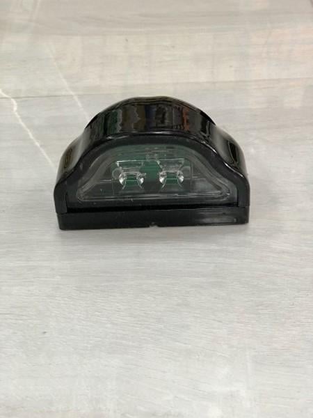 24V PLAKA LAMBASI 2 LEDLİ (SİYAH) (101*60 MM)