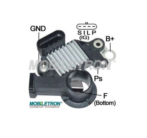 12V ALTERNATÖR KONJEKTÖR DELCO TİPİ (DİK SOKETLİ 4-FİŞ)