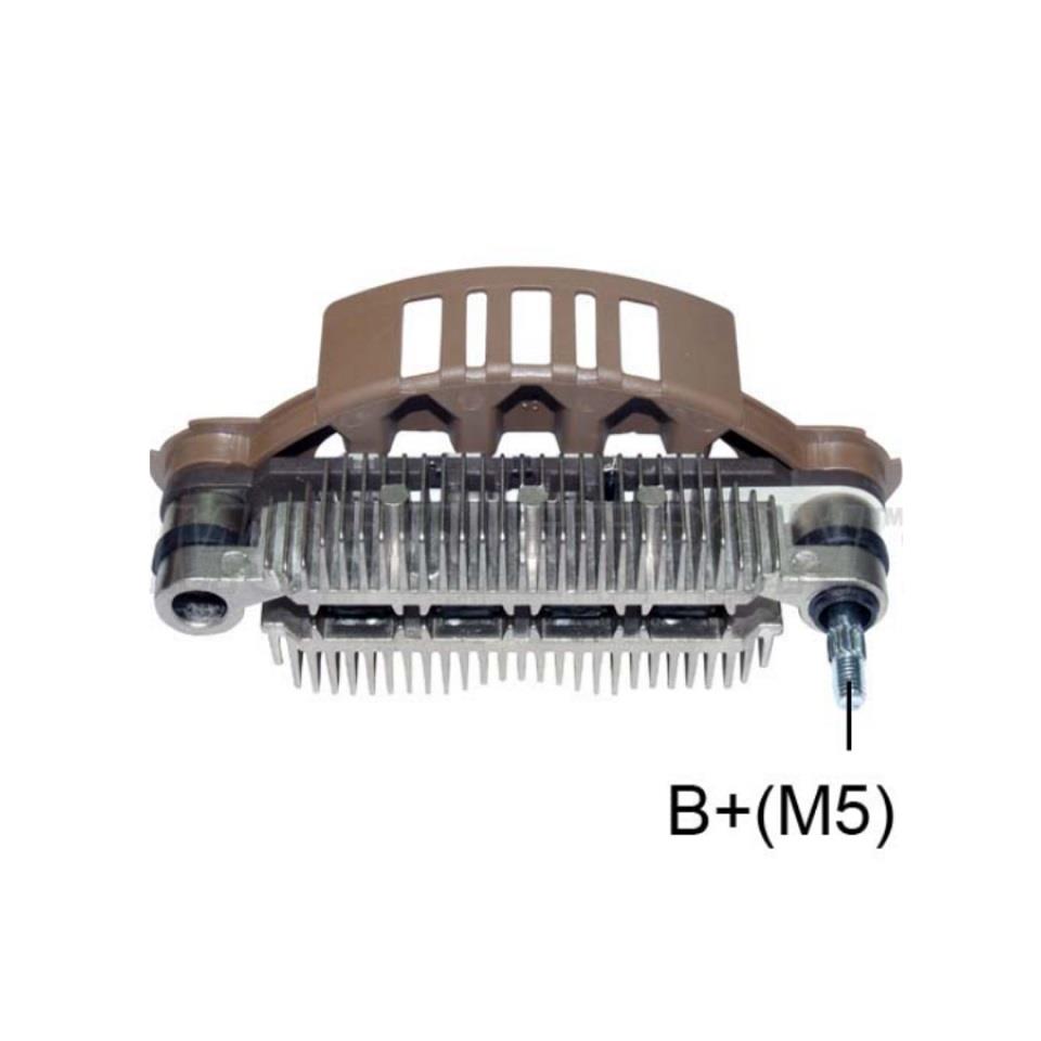 DİYOT TABLASI  TARAK 100 MM 8 DİYOT (M5 SAĞ CIVATA) (İKAZ DİYOTSUZ) GENİŞ