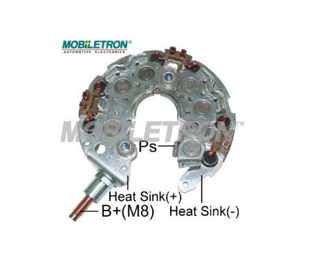 DİYOT TABLASI  DENSO TİPİ 150 A (M8 CİVATA) (117 MM) FORD-LAND ROVER-PEUGEOT
