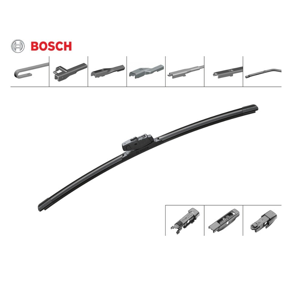 BOSCH SİLECEK SÜPÜRGESİ 500 MM FLATWIPER (4 APARATLI) (AE500) UNIVERSAL