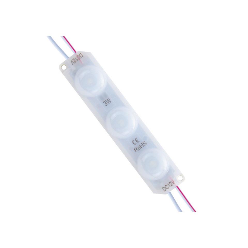 12V PARMAK LAMBA 3-LEDLİ BEYAZ (94*20 MM)