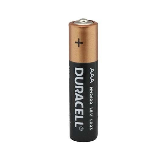 DURACELL AAA LR03/MN2400 1.5 V İNCE KALEM PİL (10*44 MM)