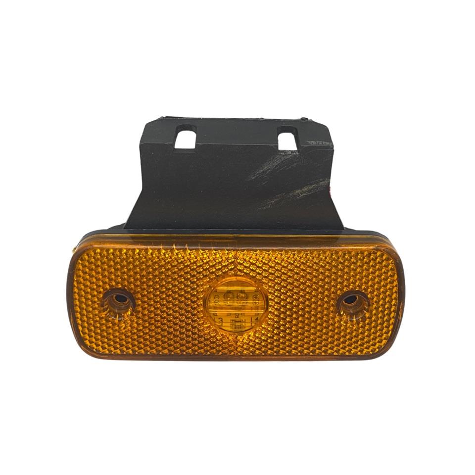 24V YAN SİNYAL LAMBASI DORSE SİDE MARKER SARI (4 LEDLİ)