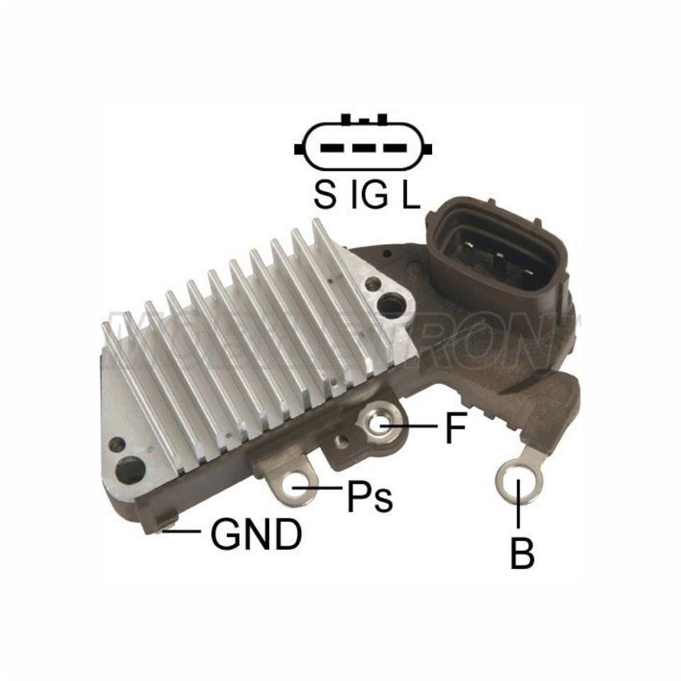 24V ALTERNATÖR KONJEKTÖR NIPPON DENSO TİPİ (3 FİŞ OVAL SOKET) (S-IG-L) KOMATSU İŞ MAKİNASI