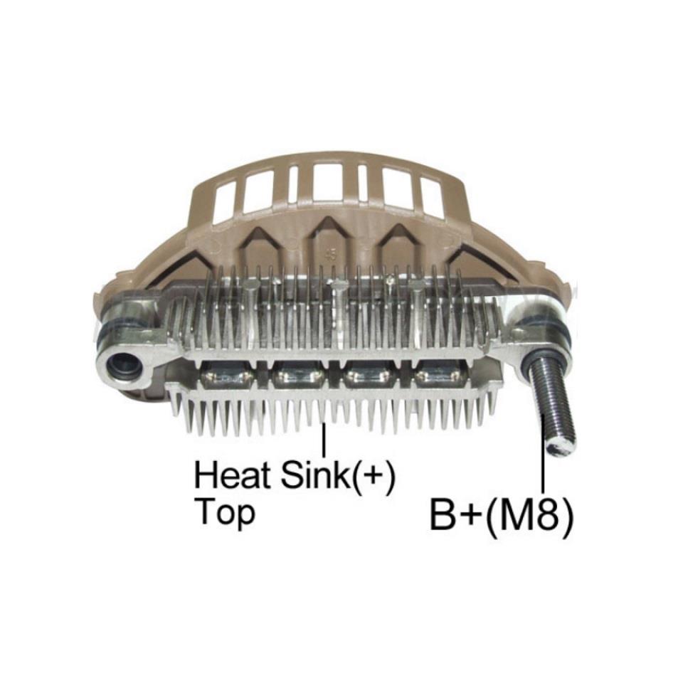 DİYOT TABLASI  TARAK 100 MM 8 DİYOT (M8 SAĞ CIVATA) (İKAZ DİYOTLU) GENİŞ FORD CARGO
