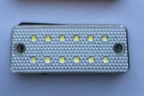 12V PARMAK LAMBA 12-LEDLİ BEYAZ (170*20 MM)