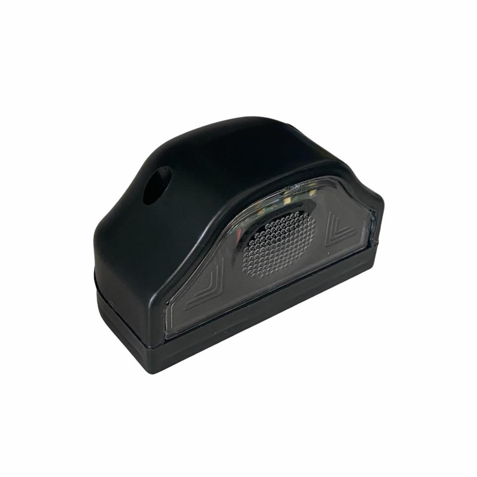 12V-24V PLAKA LAMBASI 4 LEDLİ (SİYAH) (101*60 MM)