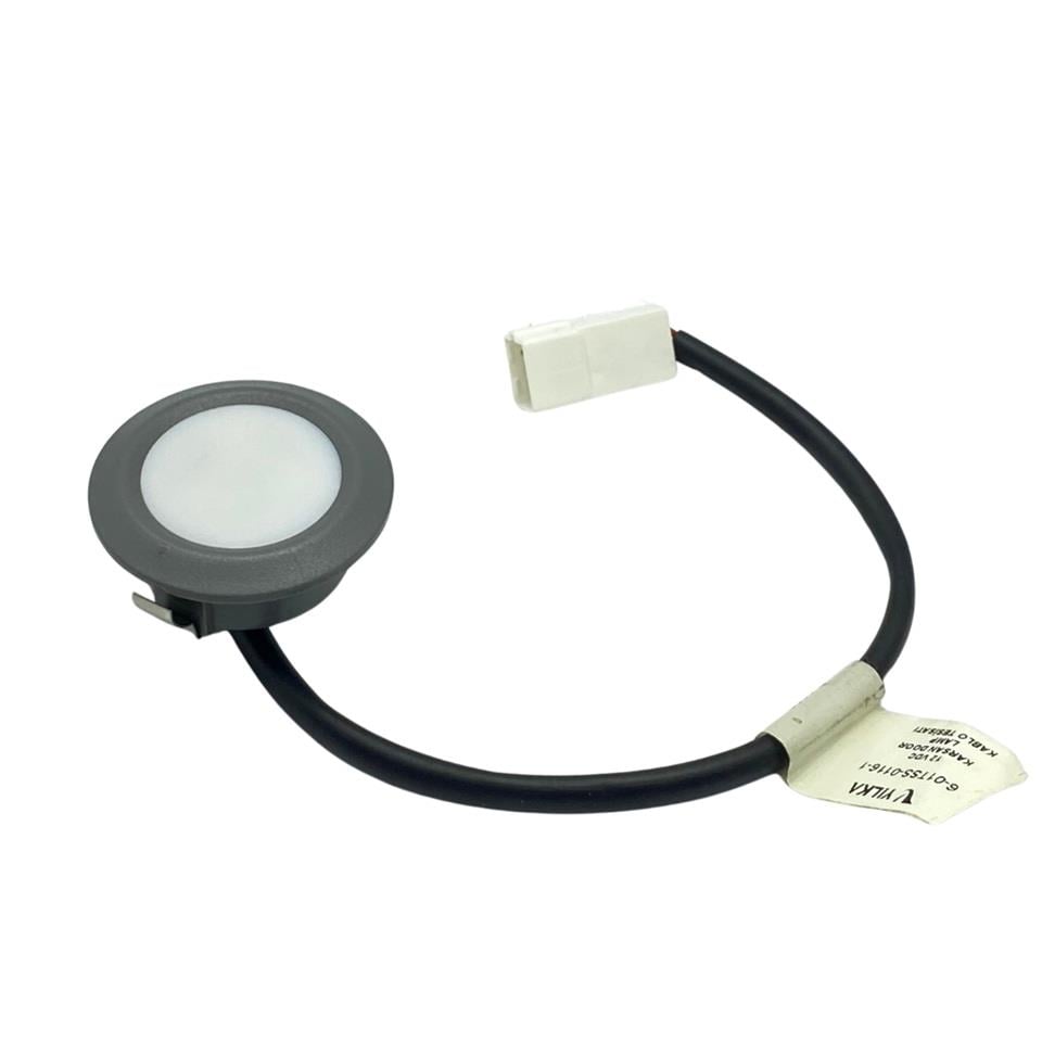 YILKA 24V MİNİ SPOT TAVAN LAMBA LEDLİ YUVARLAK BEYAZ (55 MM)