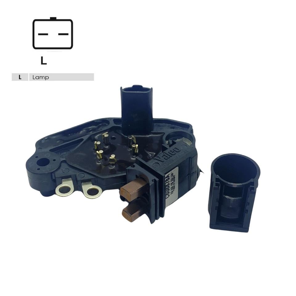 VALEO 12V KÖMÜRLÜ KONJEKTÖR (2 FİŞ SOKETLİ) (L-DUMMY) (2 UÇLU) RENAULT CLIO/KANGOO/MEGANE/TRAFIC