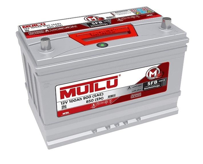 MUTLU 12V 100 AH AKÜ SFB 760 A (EN) (306*175*224) (YÜKSEK DÜZ)