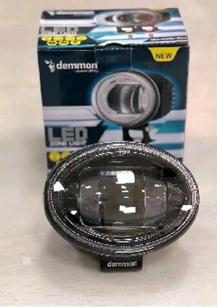 DEMMON 9V-80V CREE LED SPOT LAMBA MERCEKLİ (5 X 3W) (KIRMIZI ÇİZGİ) (115*85 MM) FORKLİFT