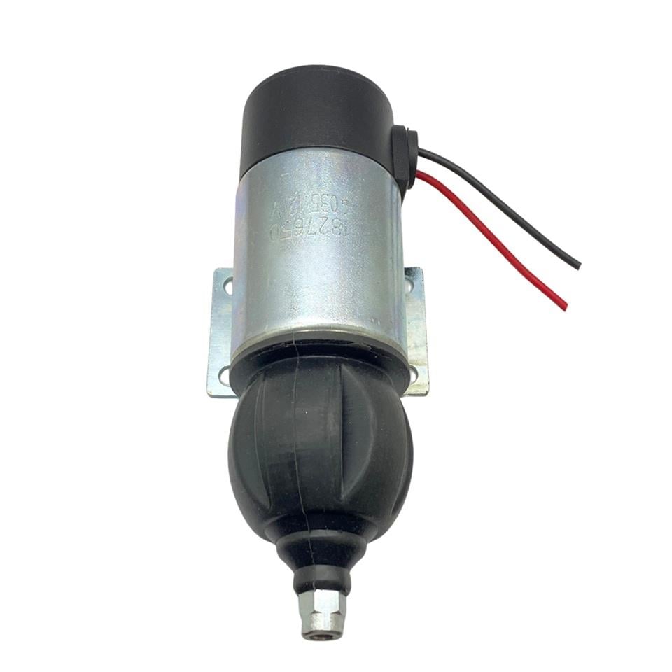 12V STOP SELENOİDİ AYAKLI CAV TİPİ (PLATİNLİ) PERKINS