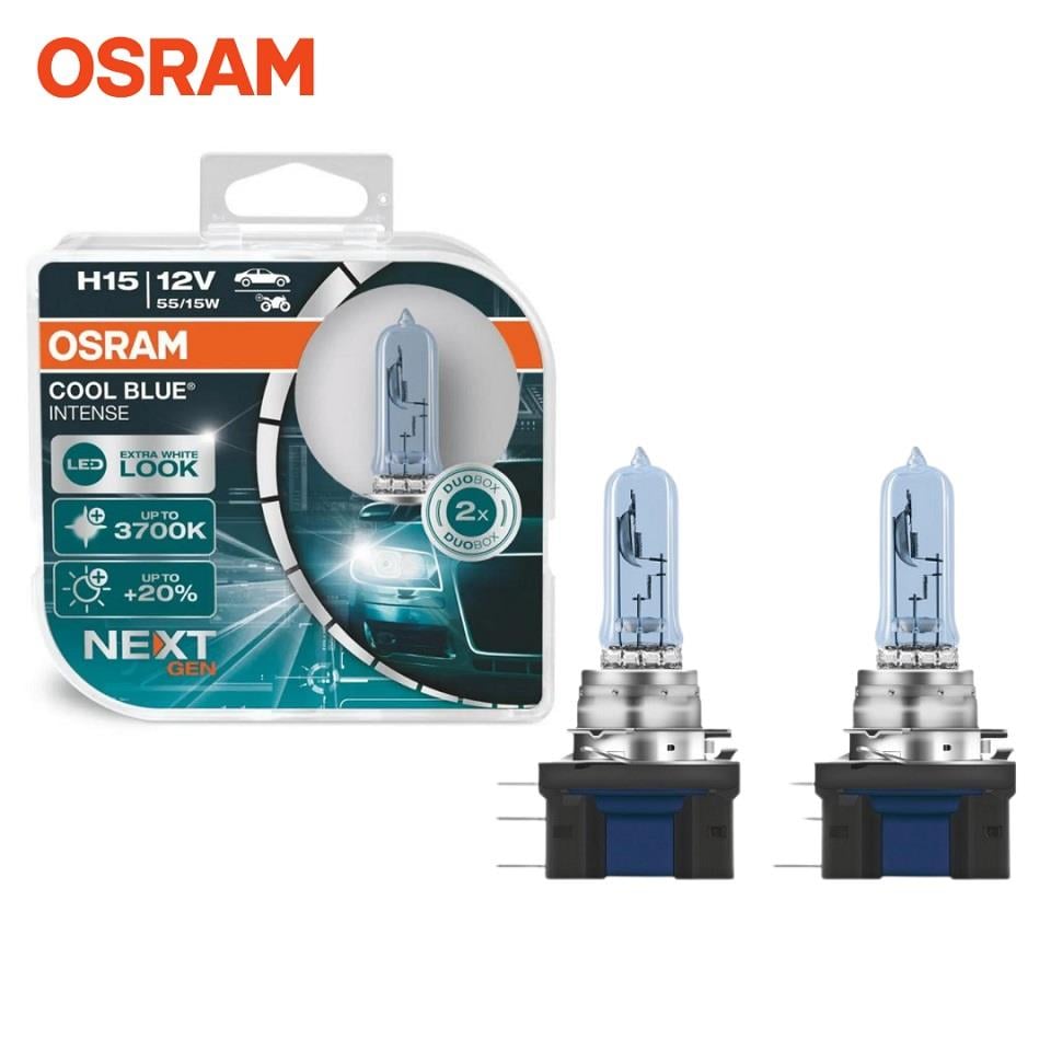 OSRAM 12V H15 AMPUL 15/55W +%20 FAZLA IŞIK (2 AD)