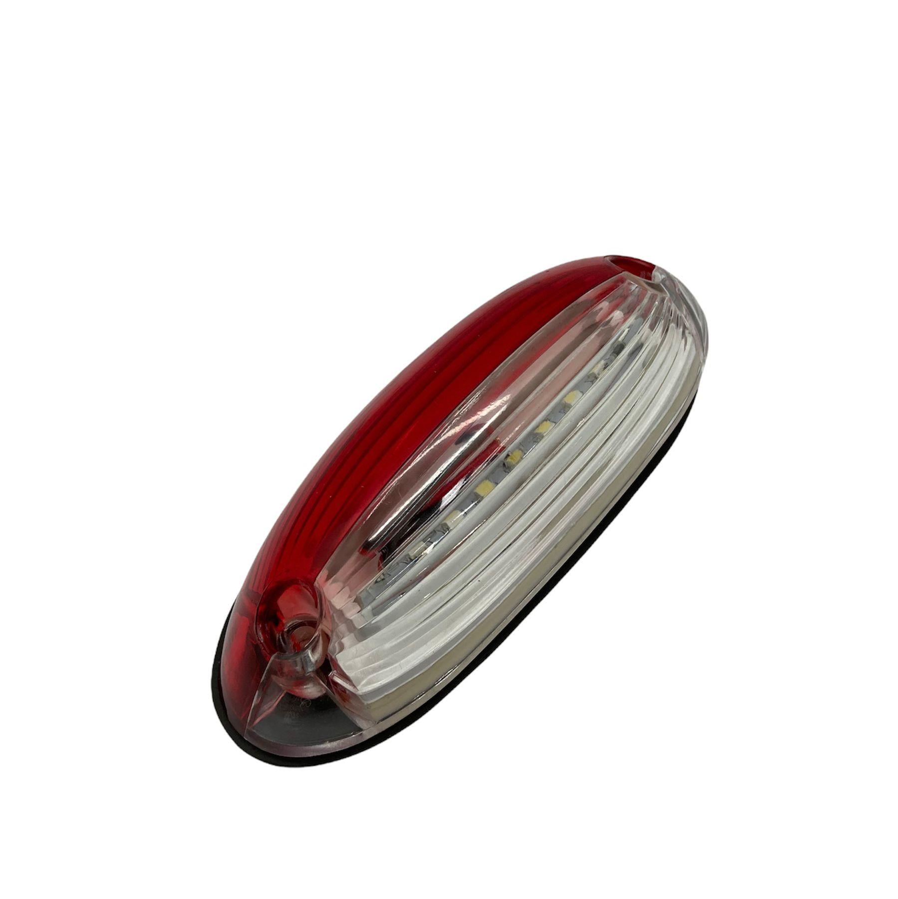 12V-24V TAMPON İZ LAMBASI-PLAKA LAMBASI 18 LEDLİ (KIRMIZI-BEYAZ) UNIVERSAL