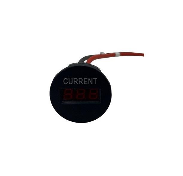 6V-33V DİJİTAL AMPERMETRE (KABLOLU) (26 MM)