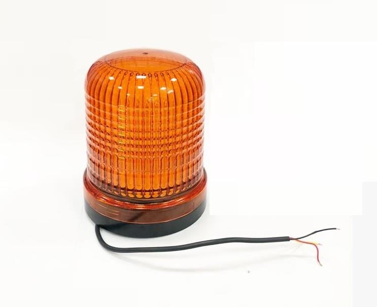 12V-24V ÇAKAR TEPE LAMBA 2 FONKSİYONLU 36 LEDLİ (175 X 145) SARI 