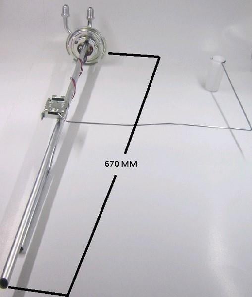 ÖLÇÜSAN DEPO ŞAMANDIRASI 670 MM