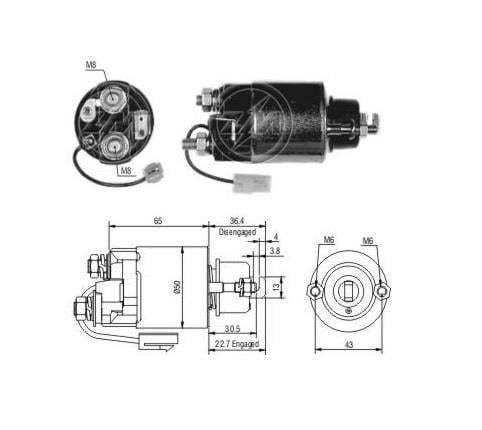 12V MARŞ OTOMATİĞİ NIPPON DENSO TİPİ SUZUKI CARRY