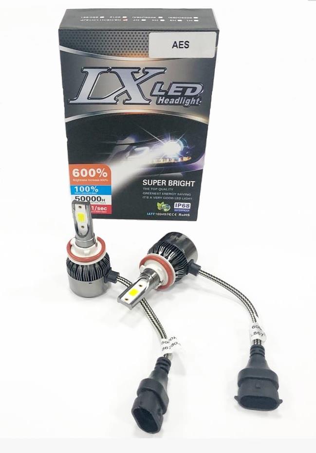 9V-32V H11 COB LED XENON FAR AMPUL SETİ 6000K 5500 LÜMEN