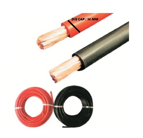 MURAT 70 MM AKÜ KABLOSU (SİYAH) (1 MT)